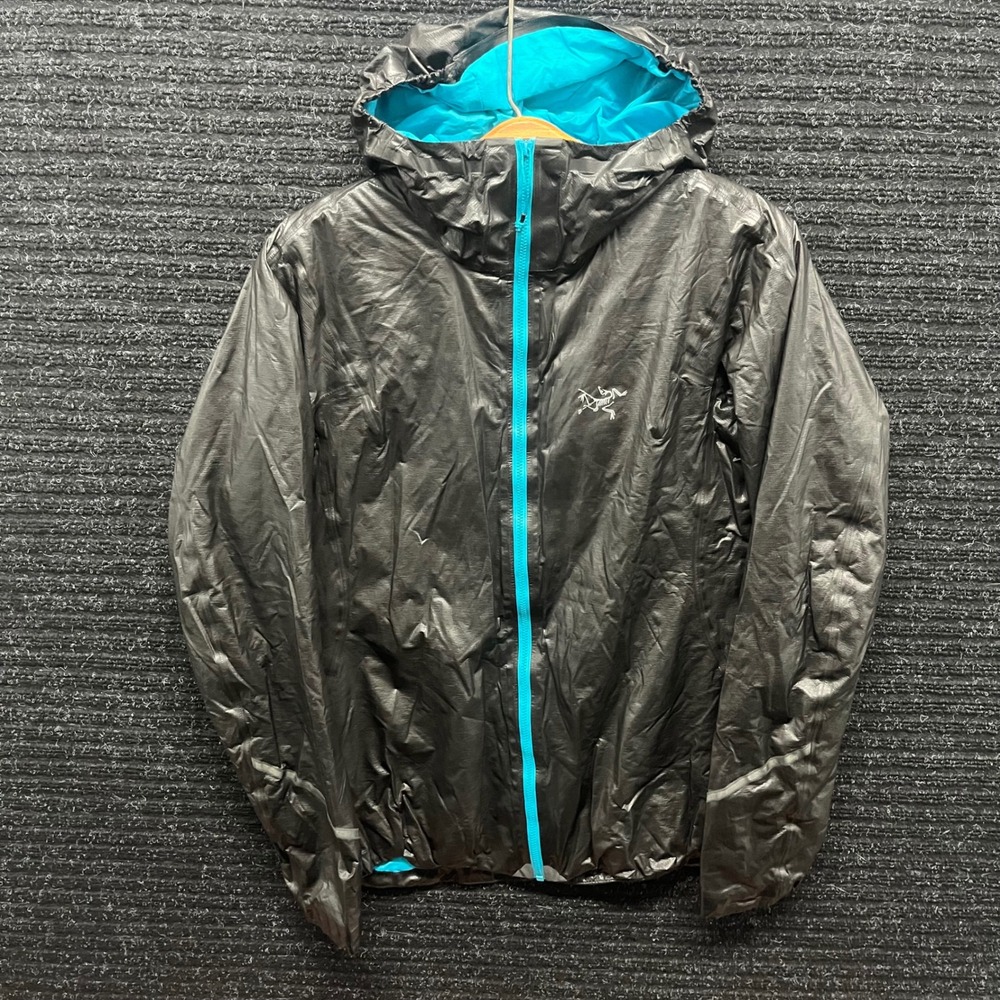 Arcteryx Womens Alpha IS Hoody Black Blue Insulated Gore-Tex Jacket Size M 328